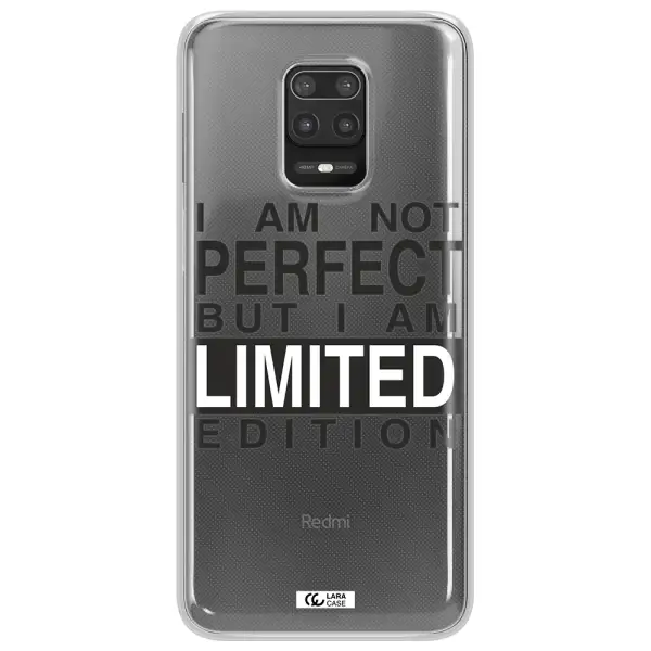 I Am Not Perfect Xiaomi Note 9S Clear TPU Case