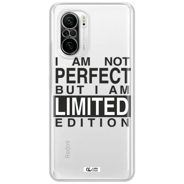 I Am Not Perfect Xiaomi Poco F3 Clear Tpu Case