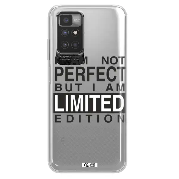 I Am Not Perfect Xiaomi Redmi 10 Clear TPU Case