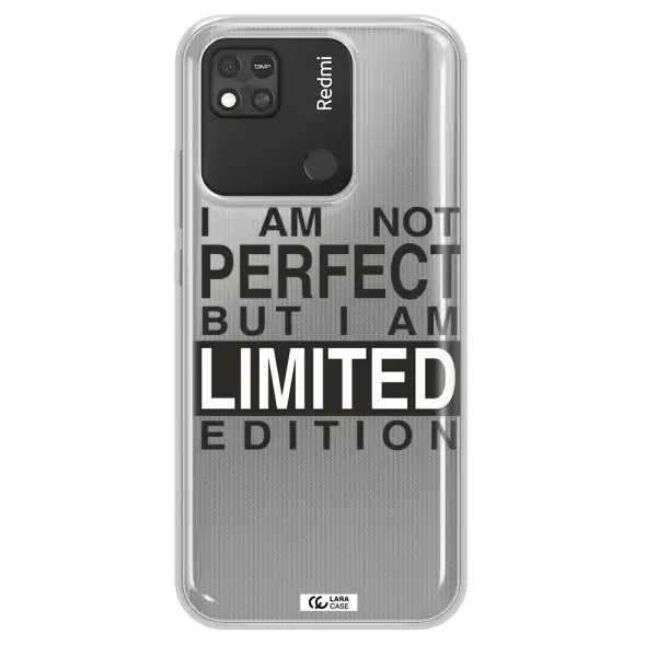 I Am Not Perfect Xiaomi Redmi 10A Clear TPU Case
