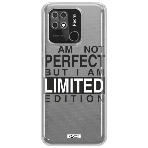I Am Not Perfect Xiaomi Redmi 10C Clear TPU Case