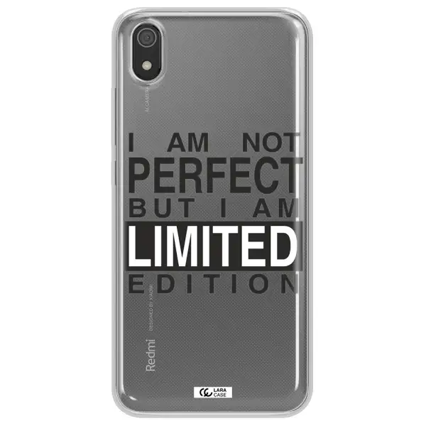 I Am Not Perfect Xiaomi Redmi 7A Clear TPU Case