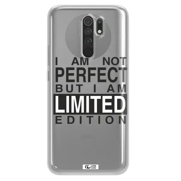 I Am Not Perfect Xiaomi Redmi 9 Clear TPU Case