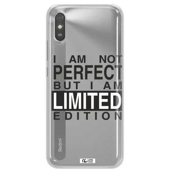 I Am Not Perfect Xiaomi Redmi 9A Clear TPU Case