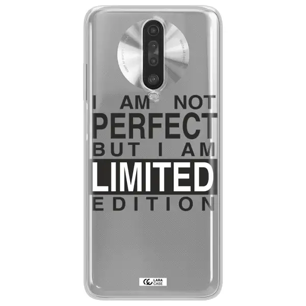 I Am Not Perfect Xiaomi Redmi K30 Clear TPU Case