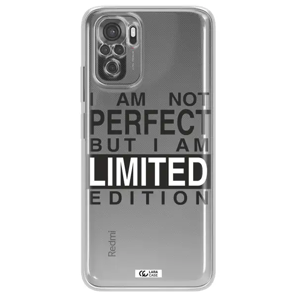 I Am Not Perfect Xiaomi Redmi Note 10S Clear Tpu Case