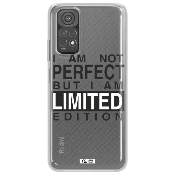 I Am Not Perfect Xiaomi Redmi Note 11 Clear TPU Case