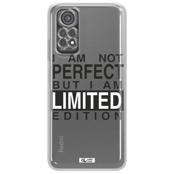 I Am Not Perfect Xiaomi Redmi Note 11S Clear Tpu Case