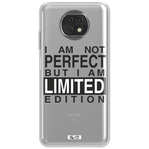 I Am Not Perfect Xiaomi Redmi Note 9T Clear Tpu Case