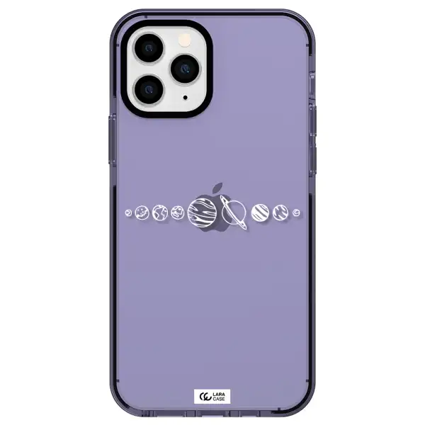 Solar System Apple iPhone 11 pro impact Lilac Case