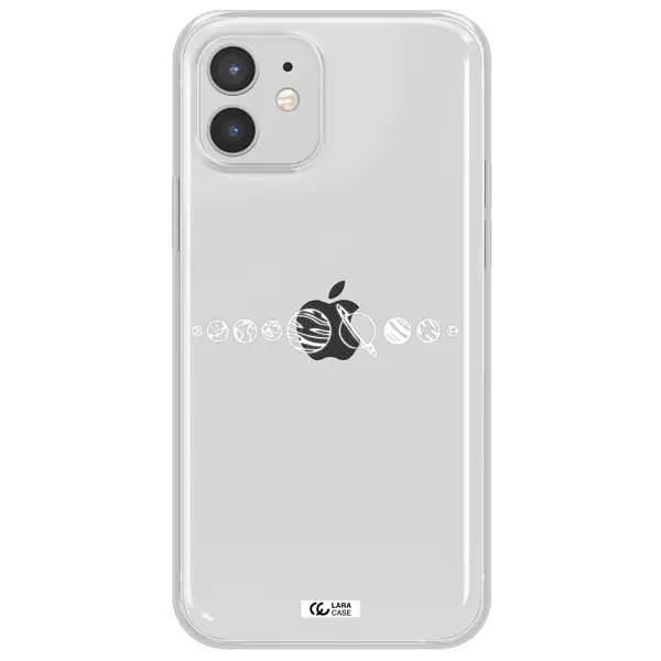 Solar System Apple iPhone 12 Clear TPU Case