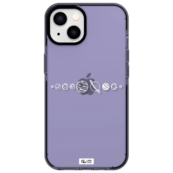 Solar System Apple iPhone 13 impact Lilac Case