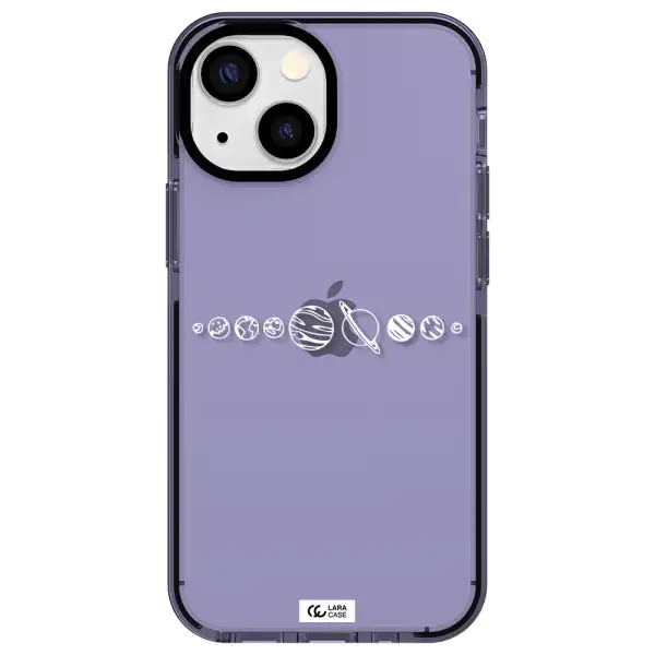 Solar System Apple iPhone 13 mini impact Lilac Case