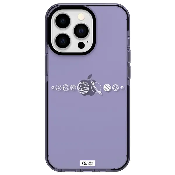 Solar System Apple iPhone 13 Pro impact Lilac Case