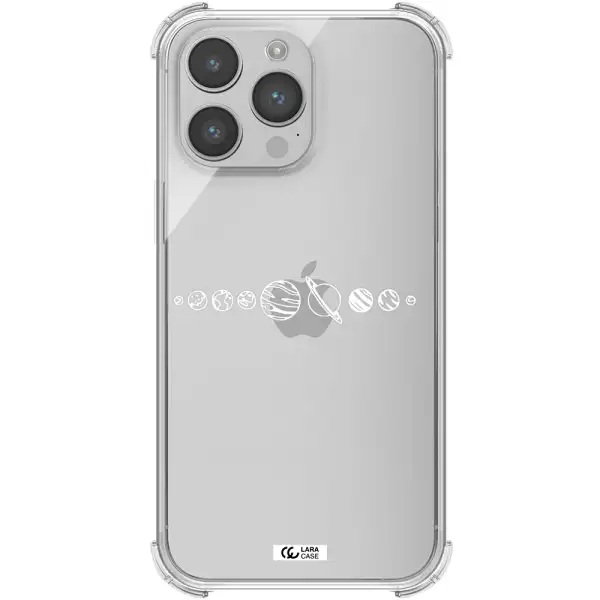 Solar System Apple iPhone 14 pro Clear PC Case