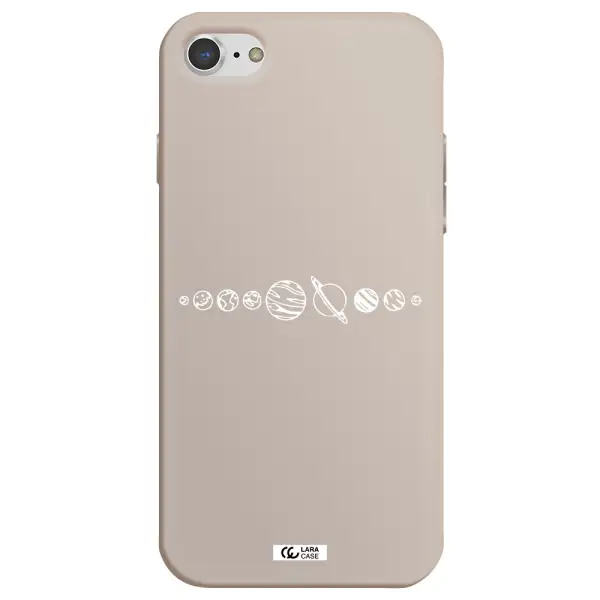 Solar System Apple iPhone 7 Silicone Stone Case