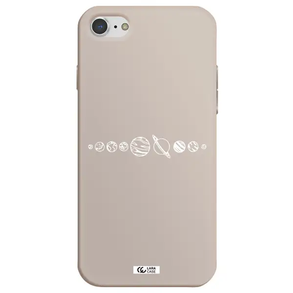 Solar System Apple iPhone 8 Silicone Stone Case