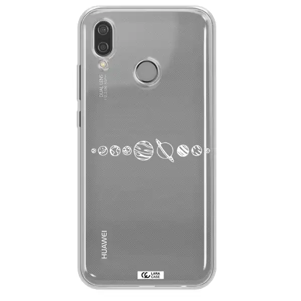 Solar System Huawei P20 Lite Clear TPU Case
