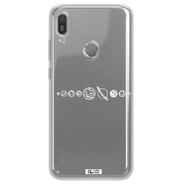 Solar System Huawei Y6 2019 Clear TPU Case