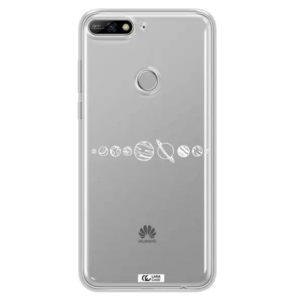 Solar System Huawei Y7 2018 Clear TPU Case