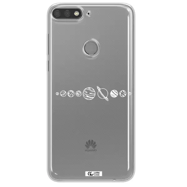 Solar System Huawei Y7 Prime 2018 Clear TPU Case