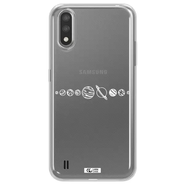 Solar System Samsung A01 Clear TPU Case