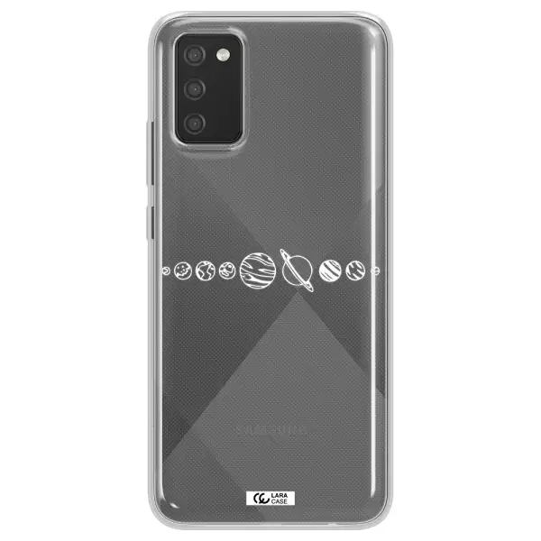 Solar System Samsung A02S Clear TPU Case