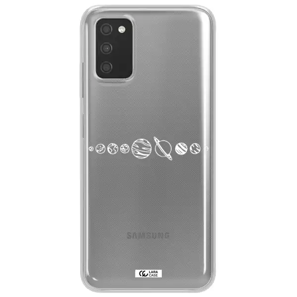 Solar System Samsung A03S Clear TPU Case