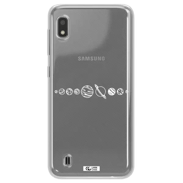 Solar System Samsung A10 Clear TPU Case