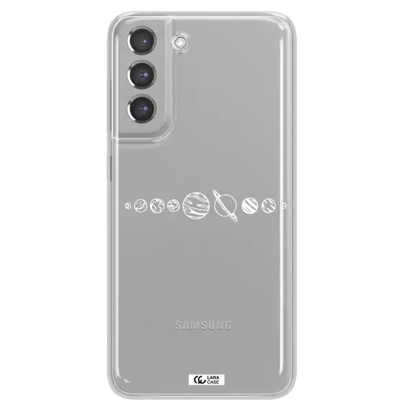 Solar System Samsung A21 Fe Clear TPU Case