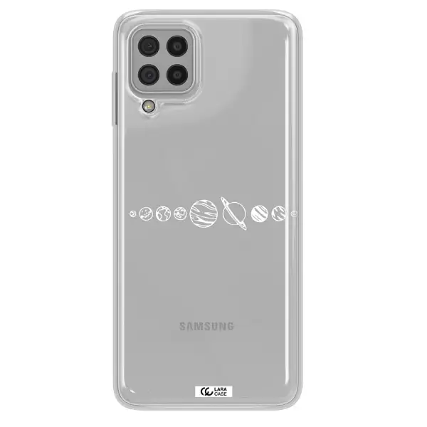 Solar System Samsung A22 4g Clear TPU Case