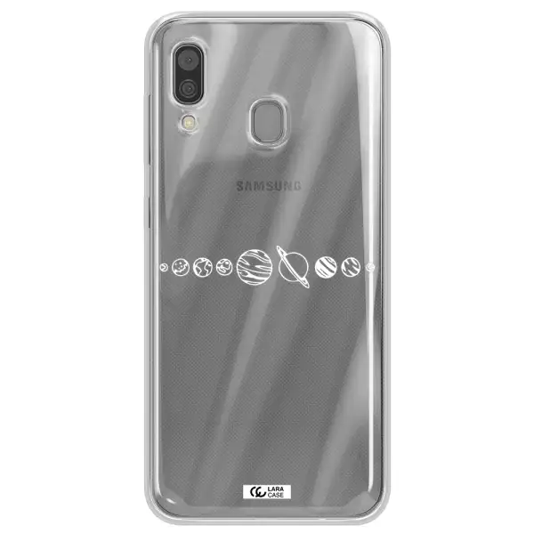 Solar System Samsung A30 Clear TPU Case