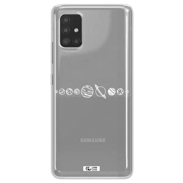 Solar System Samsung A51 Clear TPU Case