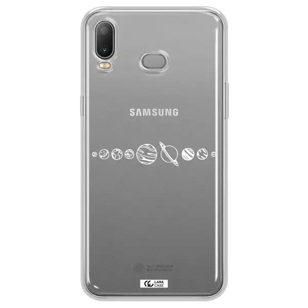 Solar System Samsung A6S Clear TPU Case