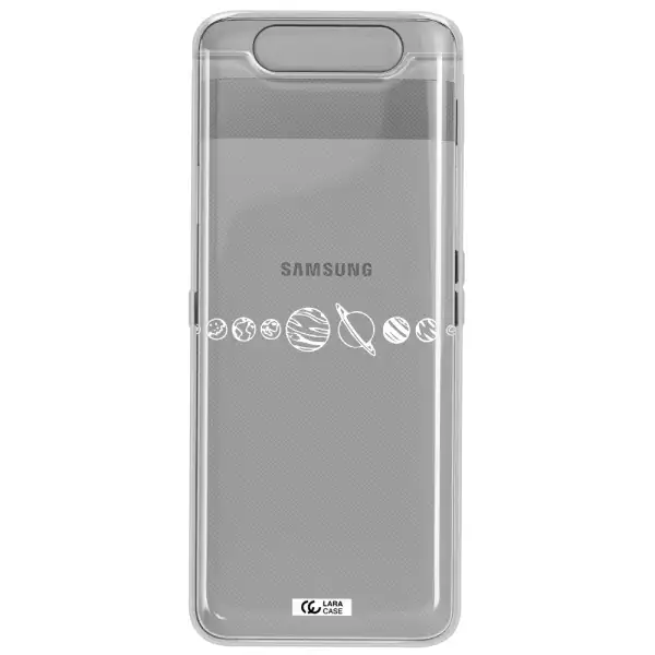 Solar System Samsung A80 Clear TPU Case