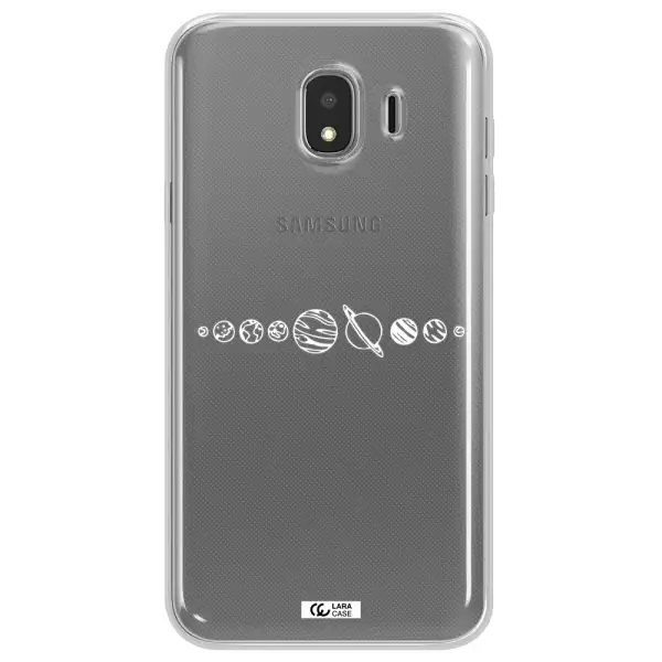 Solar System Samsung J4 Clear TPU Case