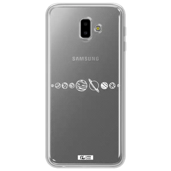 Solar System Samsung J6 Plus Clear TPU Case