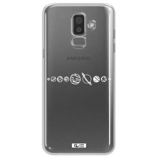 Solar System Samsung J8 Clear TPU Case