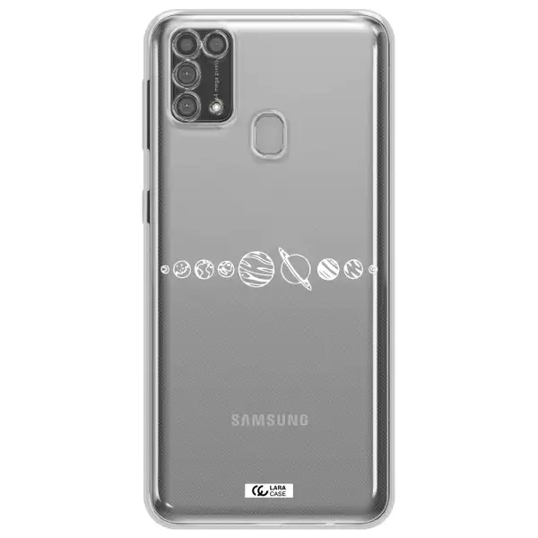 Solar System Samsung M31 Clear TPU Case