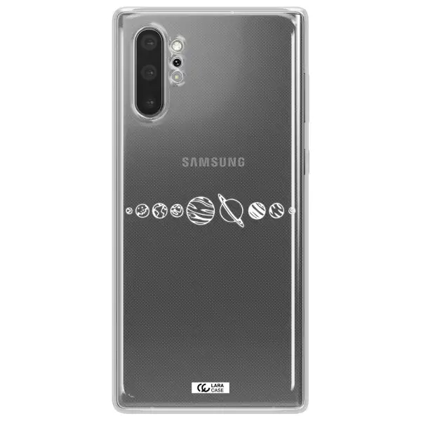 Solar System Samsung Note 10 Plus Clear TPU Case
