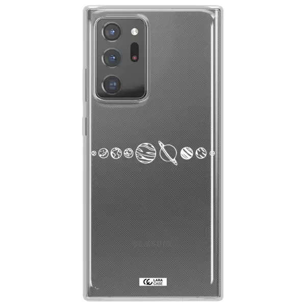 Solar System Samsung Note 20 Ultra Clear TPU Case