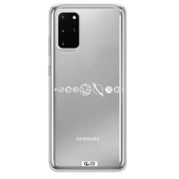Solar System Samsung S 20 Plus Clear TPU Case