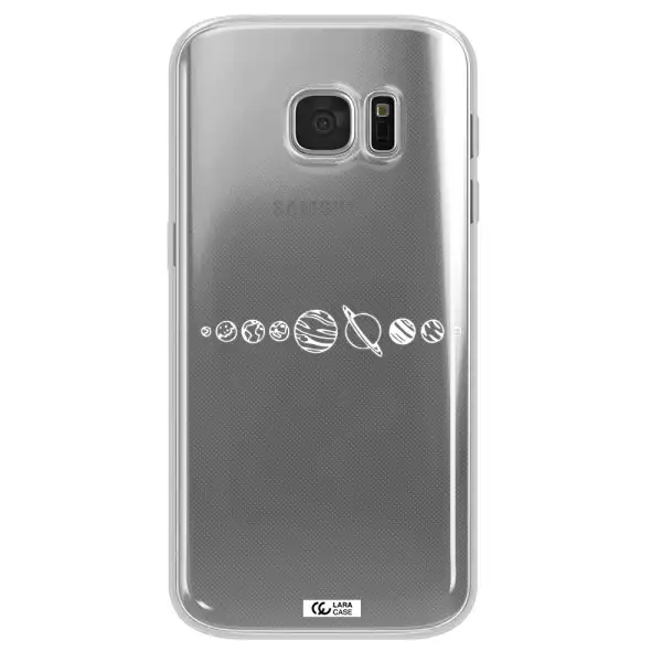 Solar System Samsung S 7 Clear TPU Case