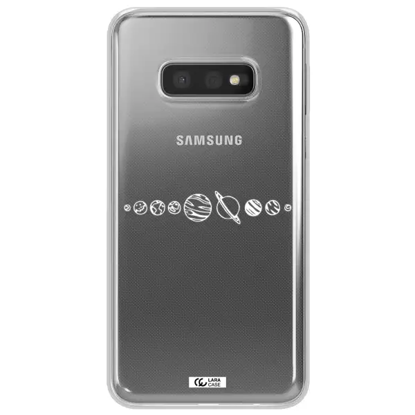 Solar System Samsung S10e Clear TPU Case