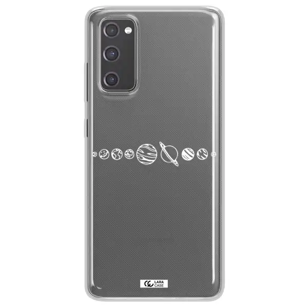 Solar System Samsung S20 Fe Clear TPU Case