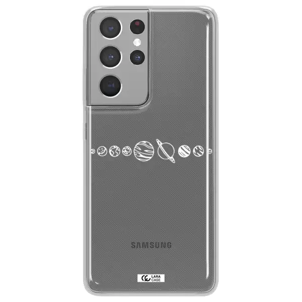 Solar System Samsung S21 Ultra Clear TPU Case