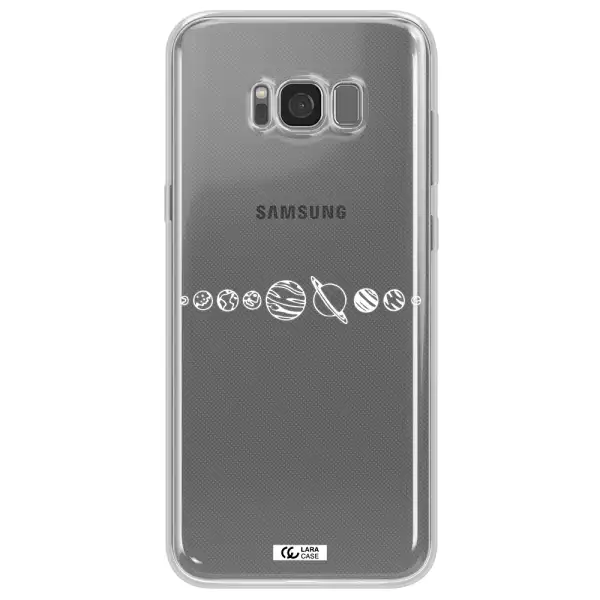Solar System Samsung S8 Clear TPU Case