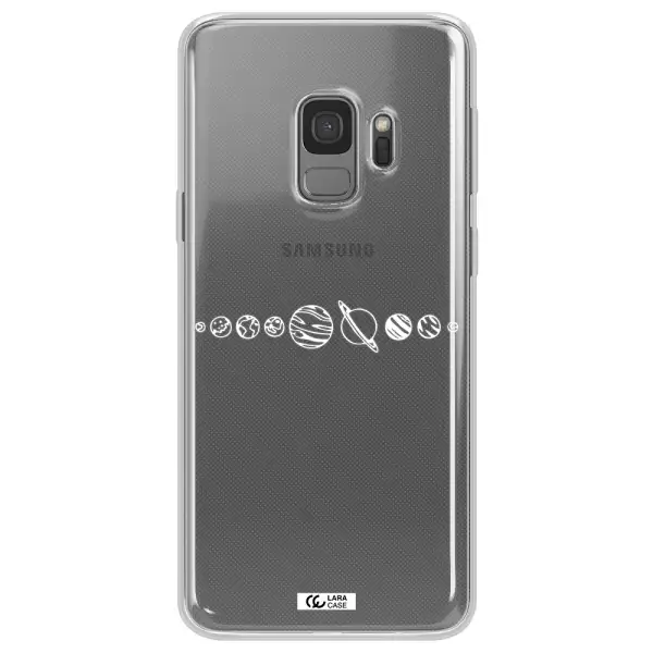 Solar System Samsung S9 Clear TPU Case
