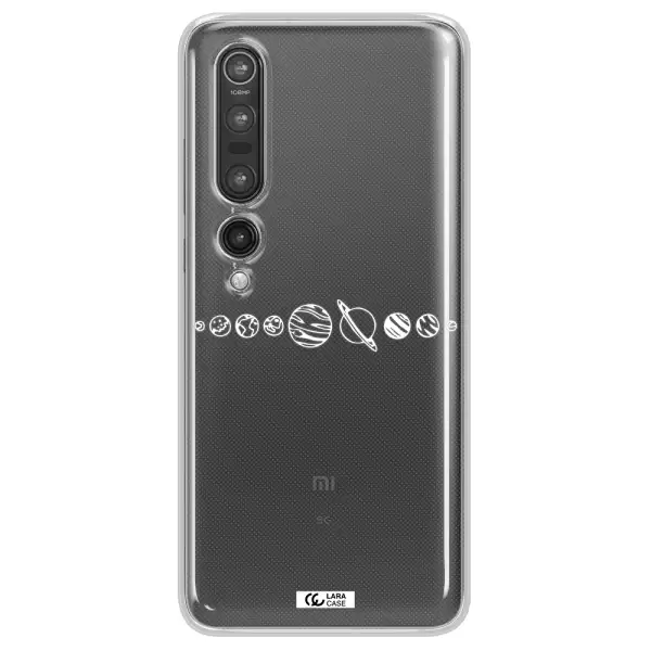 Solar System Xiaomi Mi 10 Pro Clear TPU Case