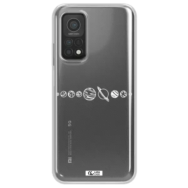 Solar System Xiaomi Mi 10T Clear TPU Case